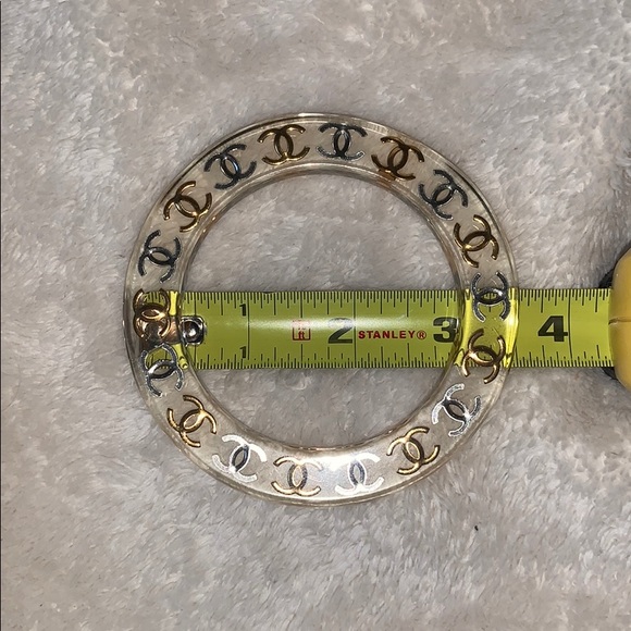 VINTAGE CHANEL BANGLE - Picture 6 of 7